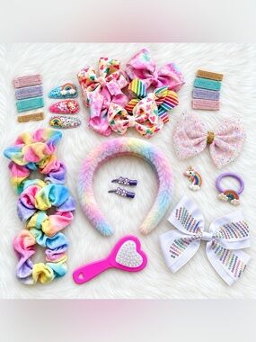 RAINBOW HAIR SET
